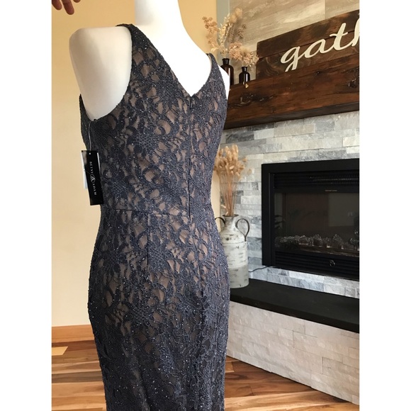 Betsy & Adam Evening Dress, 8 - Picture 7 of 10